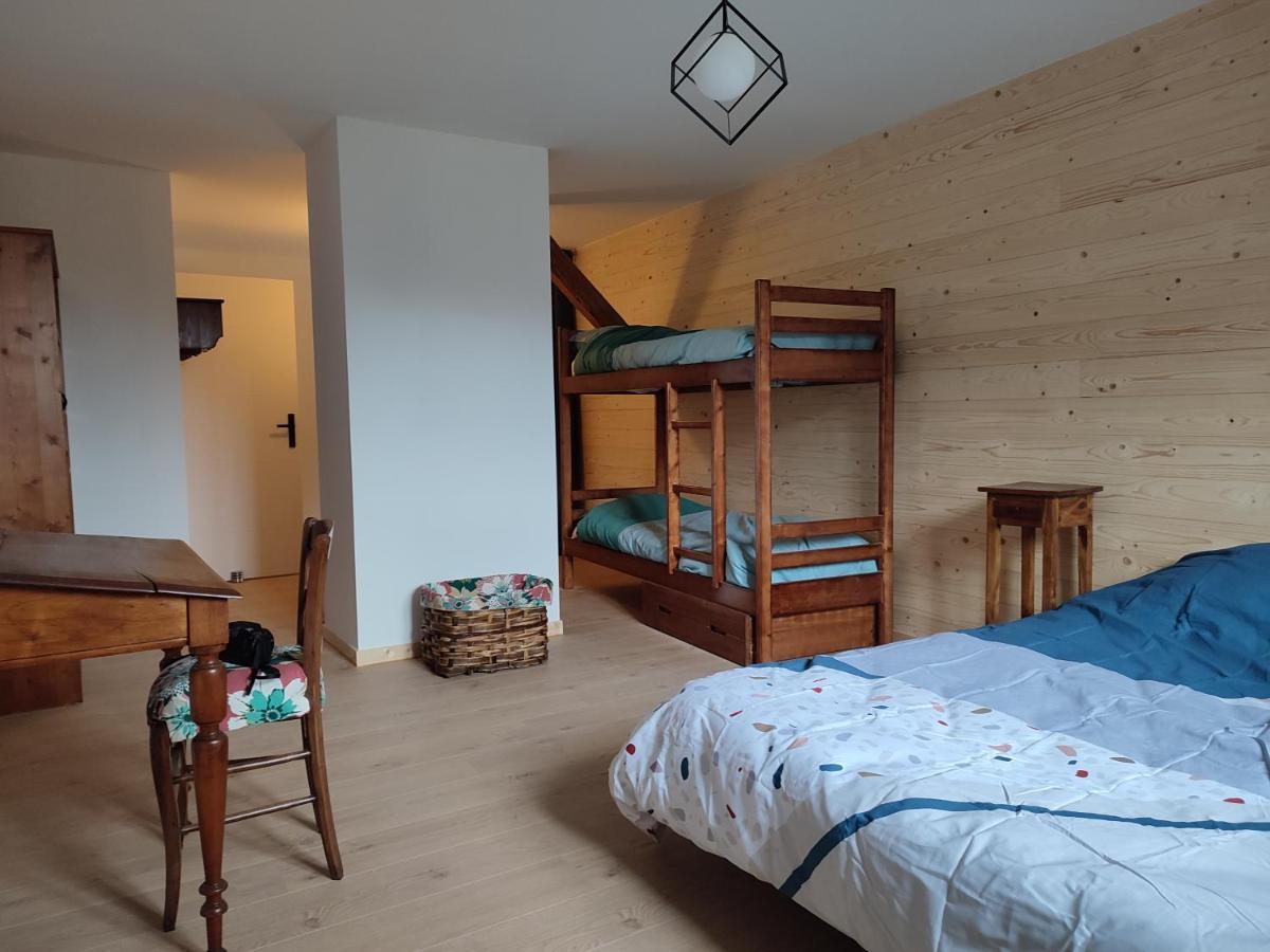 Accotinae Hotel Mont-Saxonnex Екстериор снимка